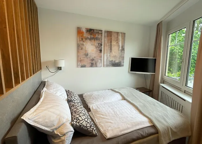 公寓 Am Park 巴德克洛斯特劳尼茨